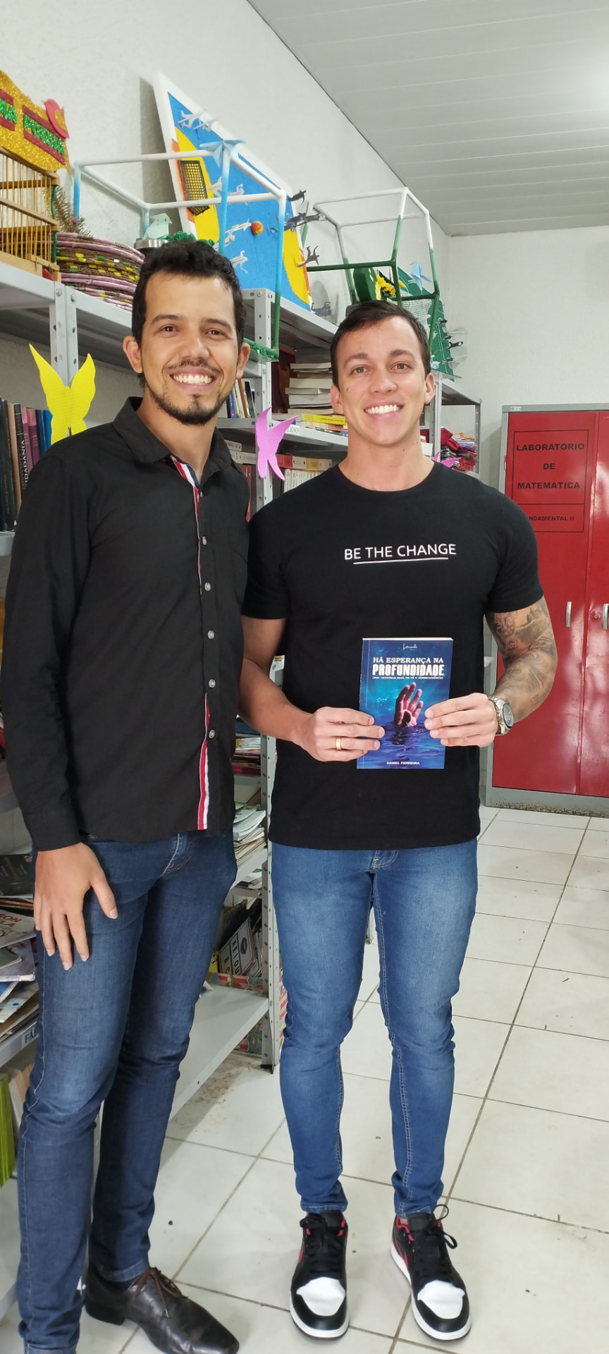 Leitores e momentos do projeto Há Esperança na Profundidade