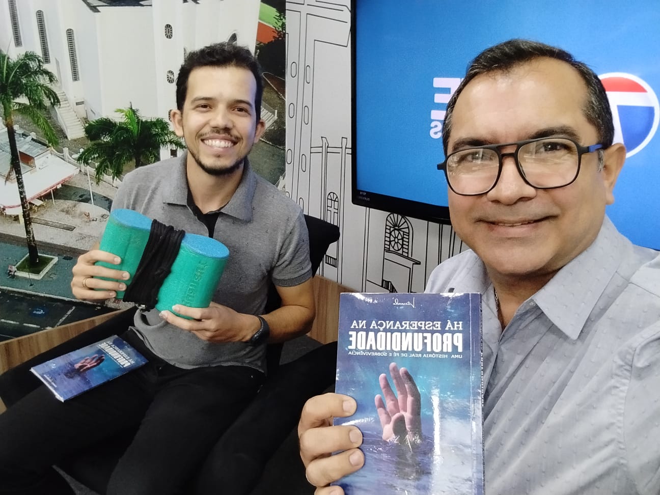 Leitores e momentos do projeto Há Esperança na Profundidade
